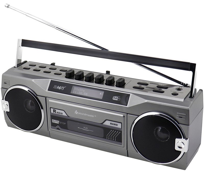 Rádiomagnetofón DAB+ Soundmaster SRR80TI