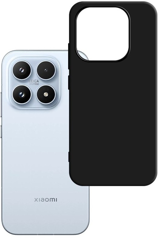 Kryt na mobil 3mk Matt Case na Xiaomi 17 v čiernej farbe