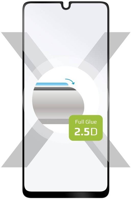 Tvrdené sklo FIXED Full-Cover na Samsung Galaxy A33 5G čierne