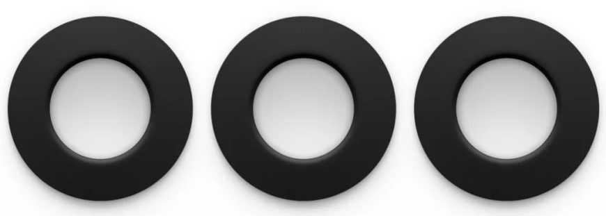 Vstavané svietidlo Philips Hue Slim downlight S (90mm), 3ks čierne Vstavané svietidlo Philips Hue Slim downlight S (90mm), 3ks - čierne