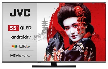 Televízia JVC LT-55VAQ7435, čierna