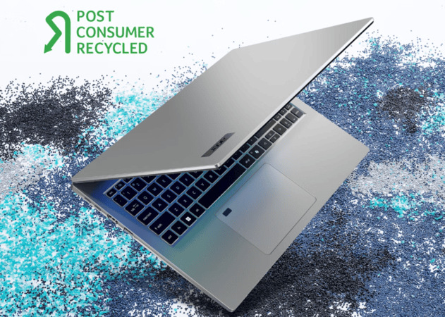 Notebook Acer TravelMate P2 15 (TMP215-55-TCO-55B2) strieborný Notebook Acer TravelMate P2 15 (TMP215-55-TCO-55B2) strieborný