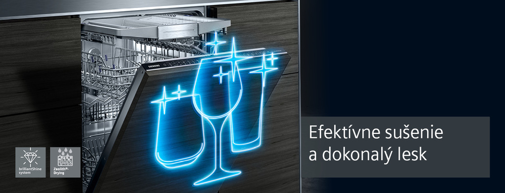 Umývačka riadu Siemens iQ700 SN87TX02CE Zeolith®