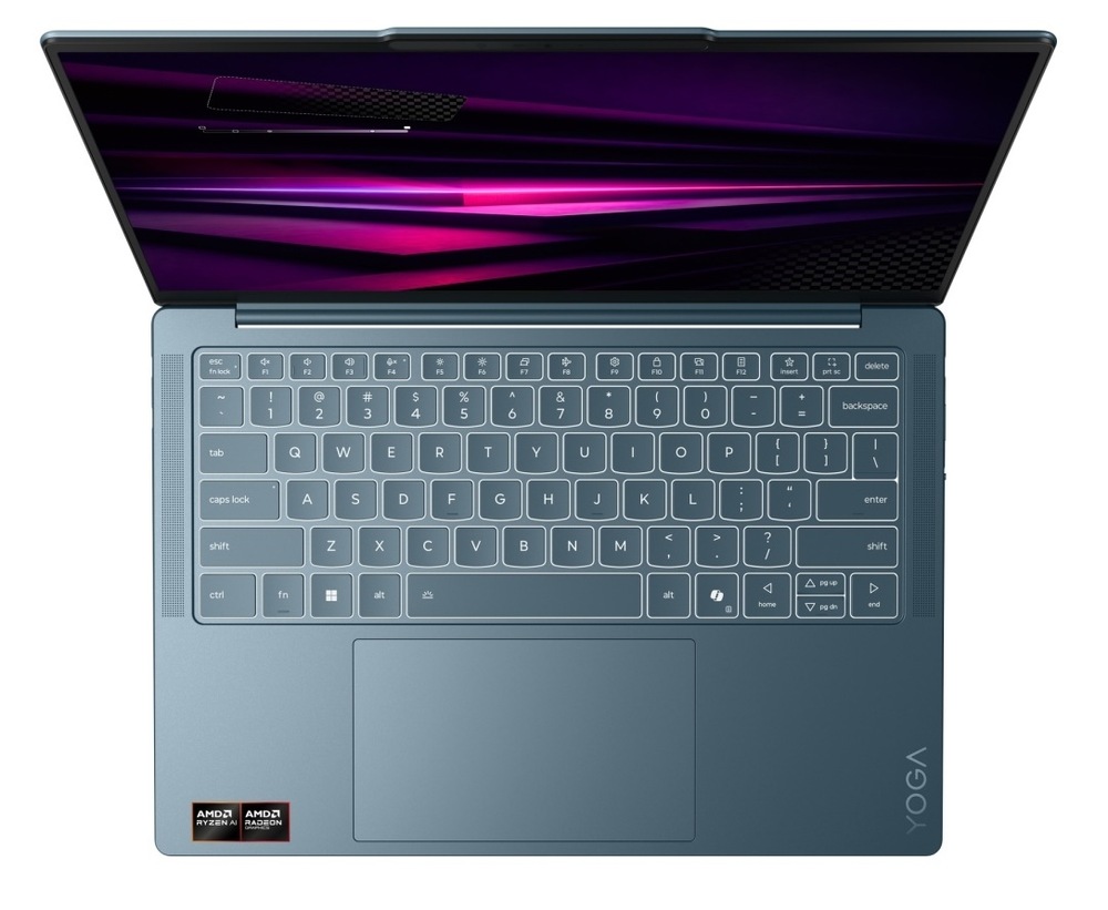Notebook Lenovo Yoga Slim 7 14AGP11 modrý Preto s notebookom Lenovo Yoga Slim 7 môžete pokojne pracovať celý deň bez toho, aby ste museli siahať po nabíjacom kábli.