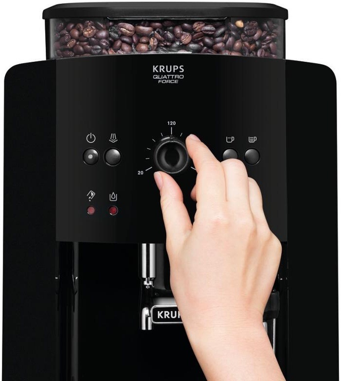 Automatický kávovar Krups Arabica EA811010 čierny