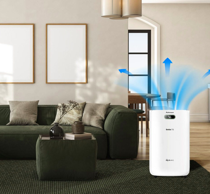 Odvlhčovač vzduchu Rohnson R-95016 Genius 16 & Ion UV-C