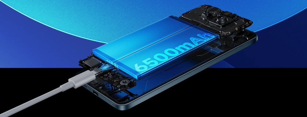 Mobilný telefón Xiaomi Redmi Note 15 Pro 8 GB / 256 GB titánová farba Xiaomi Redmi Note 15 Pro 5G garantuje mimoriadnu výdrž vďaka batérii s kapacitou 6 500 mAh