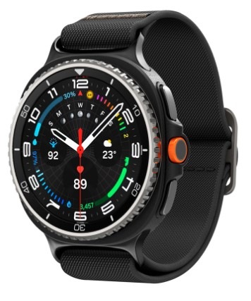 Remienok Spigen Lite Fit na Samsung Galaxy Watch 8 46mm/44mm/40mm čierny