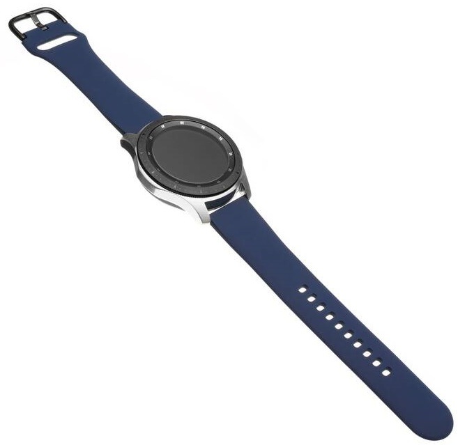 Remienok FIXED Silicone Strap 22mm na smartwatch modrý Remienok FIXED Silicone Strap 22mm na smartwatch modrý