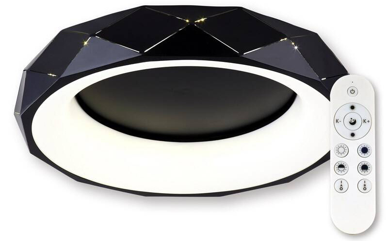 Stropné svietidlo Top Light Apolo 60C RC - čierne