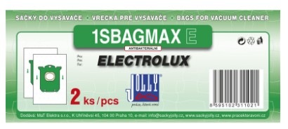 Vrecká pre vysávače Jolly MAX 1S BAG E (2 ks) Vrecká pre vysávače Jolly MAX 1S BAG E (2 ks)