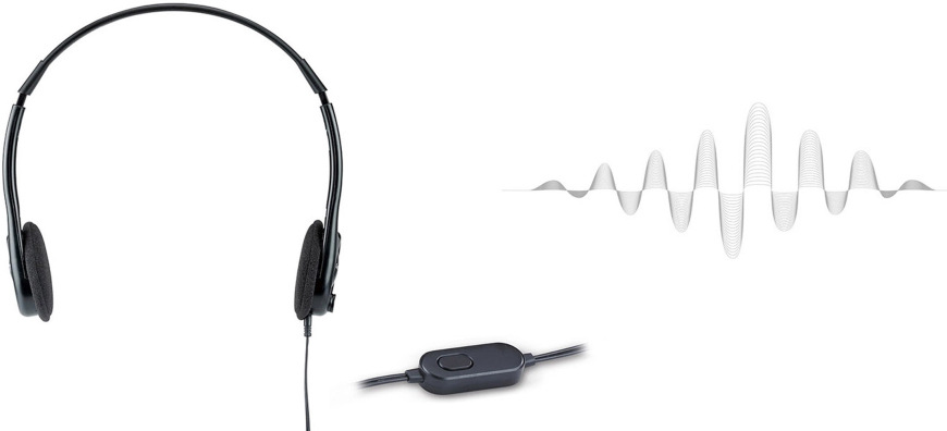 Genius HS-200C + redukcia na Single Jack