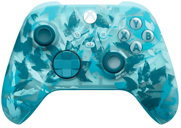 Bezdrôtový ovládač Microsoft Xbox Series - Ice Breaker Special Edition - modrý/zelený