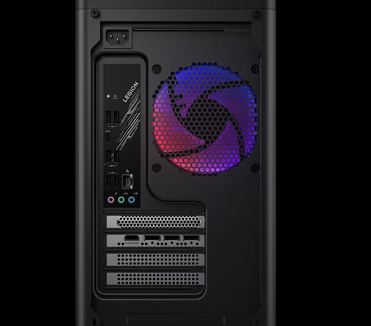 Herný počítač Lenovo Legion T5 30AGB10 + Game Pass predplatné na 3 mesiace čierny Lenovo Legion T5 30AGB10 ponúka USB-A aj USB-C