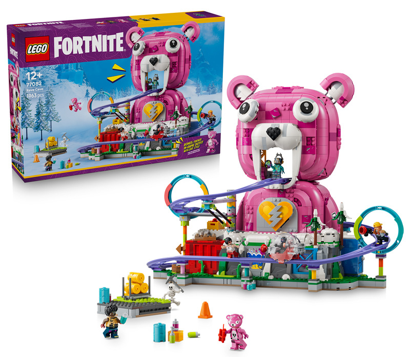 Stavebnica LEGO® Fortnite® 77082 Rave Cave, 1 963 dielikov