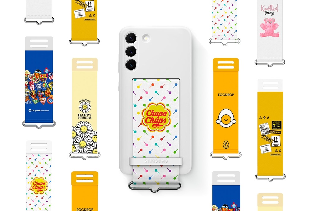 Kryt na mobil Samsung Silicone Cover s pútkom na Galaxy S22+ biely Kryt na mobil Samsung Silicone Cover s pútkom na Galaxy S22+ biely