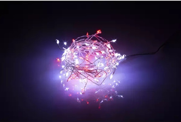 Vianočné osvetlenie RETLUX RXL 381, nano reťaz, 30 LED, 3 m, červenobiela