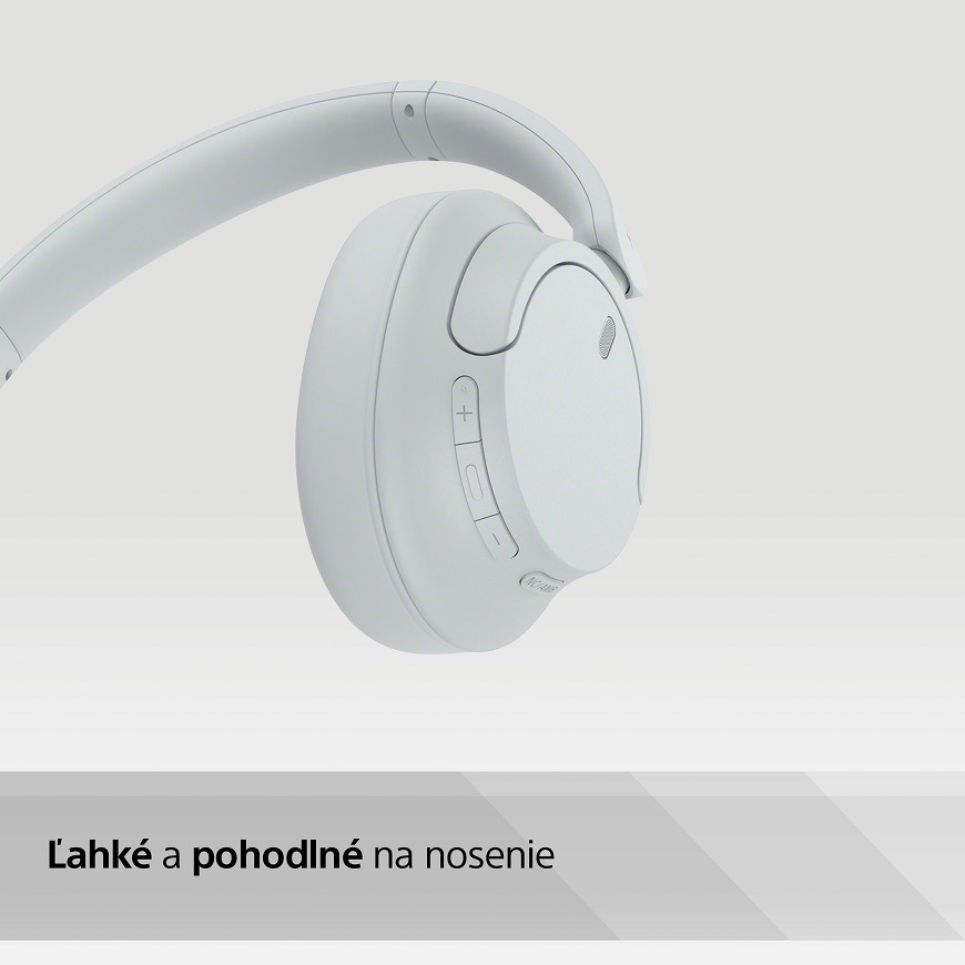Slúchadlá Sony WH-CH720N biela Sony WH-CH720N, biela, komfort