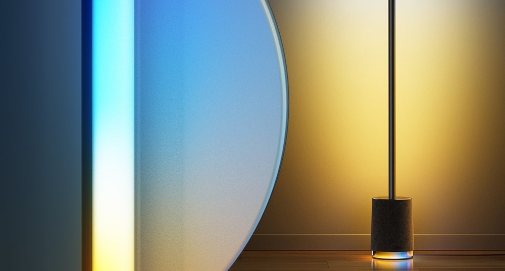Stojacia lampa Govee Floor Lamp Pre RGBICWW LED + ovládač CZ čierna Stojacia lampa Govee Floor Lamp Pre RGBICWW LED + ovládač CZ čierna