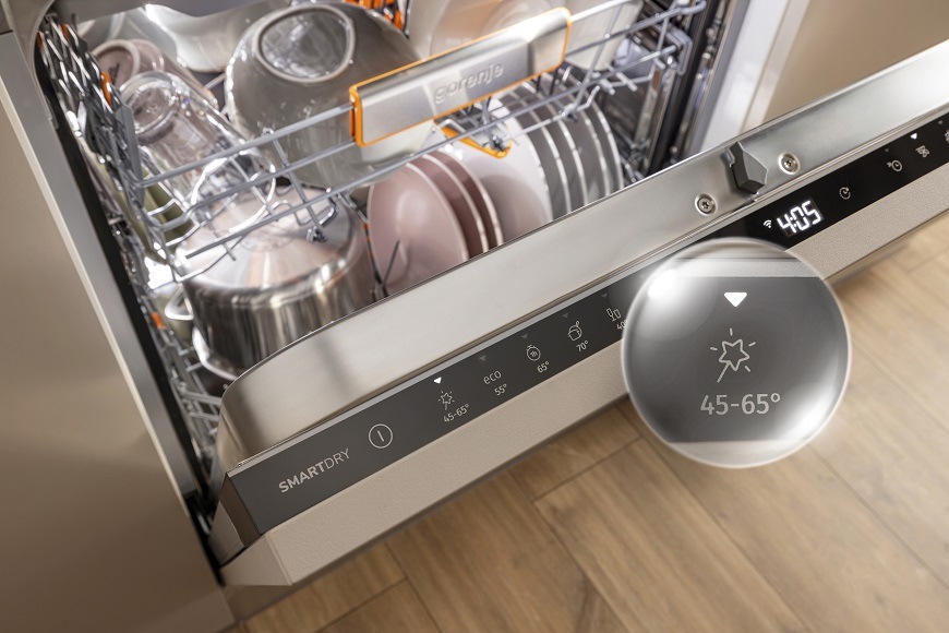 Vstavaná umývačka Gorenje ULTRA16BWIFI, Automatický program pre úsporné umývanie