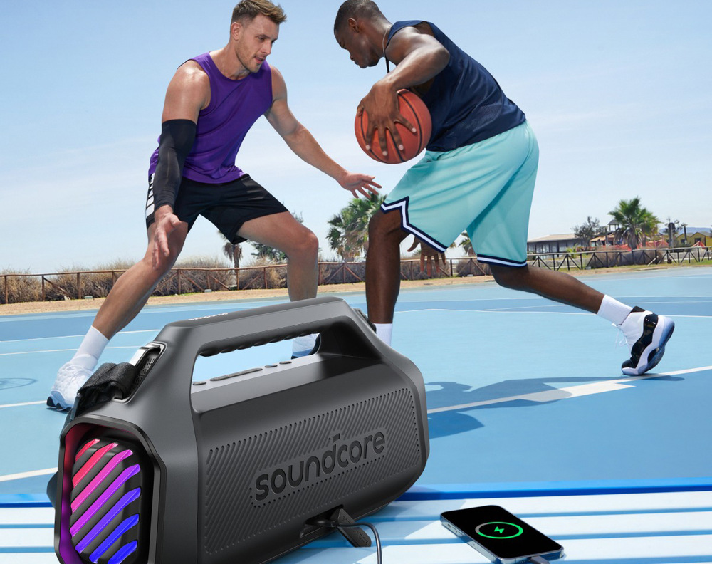 Prenosný reproduktor Anker Soundcore Boom 2 PLUS modrý Prenosný reproduktor Anker Soundcore Boom 2 PLUS modrý