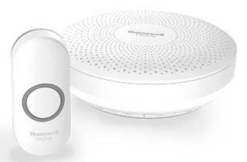 Zvonček bezdrôtový Honeywell DCR313N, 150 m, 6 melódií, na batérie