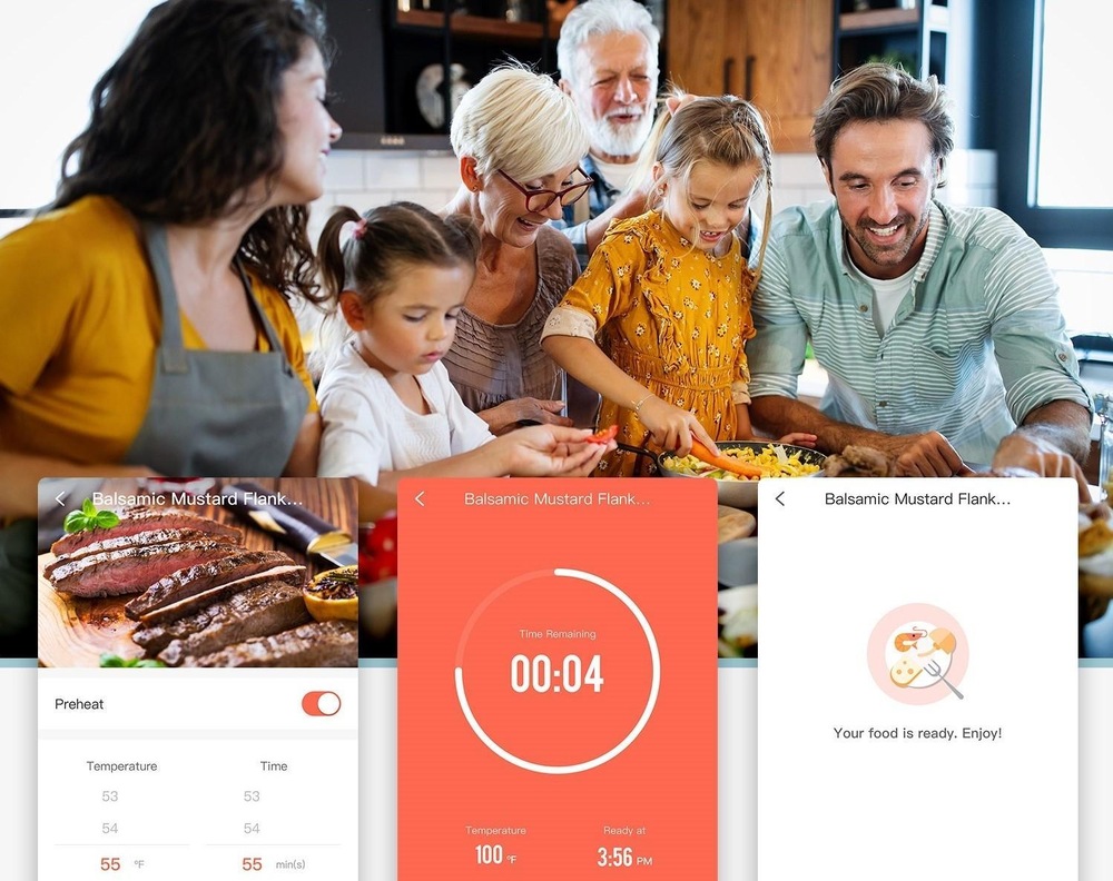 Fritéza teplovzdušná COSORI CS158 Premium Smart 5,5 l čierna Fritéza teplovzdušná COSORI CS158 Premium Smart 5,5 l čierna