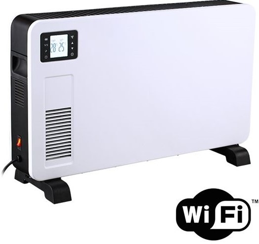 Teplovzdušný konvektor Solight KP02WIFI biely