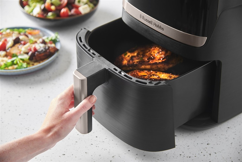 Fritéza teplovzdušná RUSSELL HOBBS Satisfry Air 27620-56, 5,5 l čierna