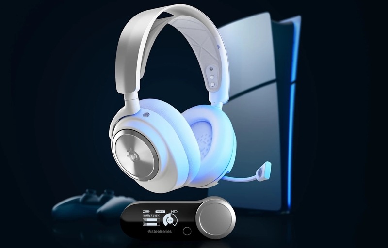 Headset SteelSeries Arctis Nova Pro Wireless P biely Headset SteelSeries Arctis Nova Pro Wireless P biely