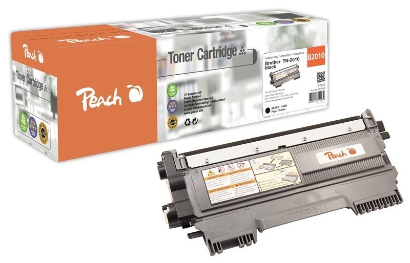 Toner Peach pre tlačiarne Brother, čierna farba