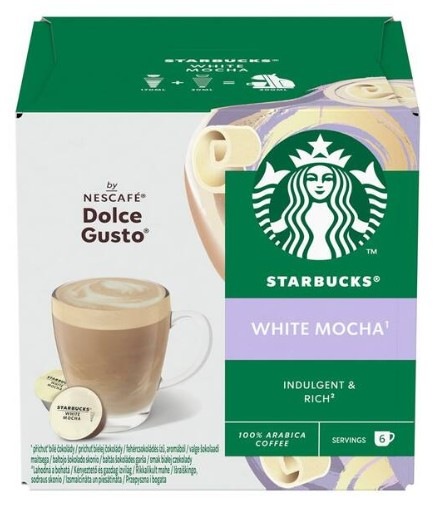 Kapsuly pre espressá Starbucks Dolce Gusto® White Mocha (12 ks)