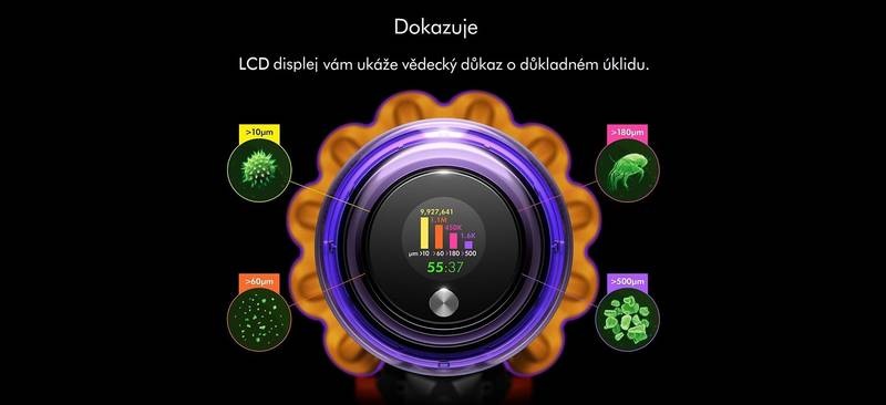 Tyčový vysávač Dyson V15 Detect Absolute 2023 strieborný
