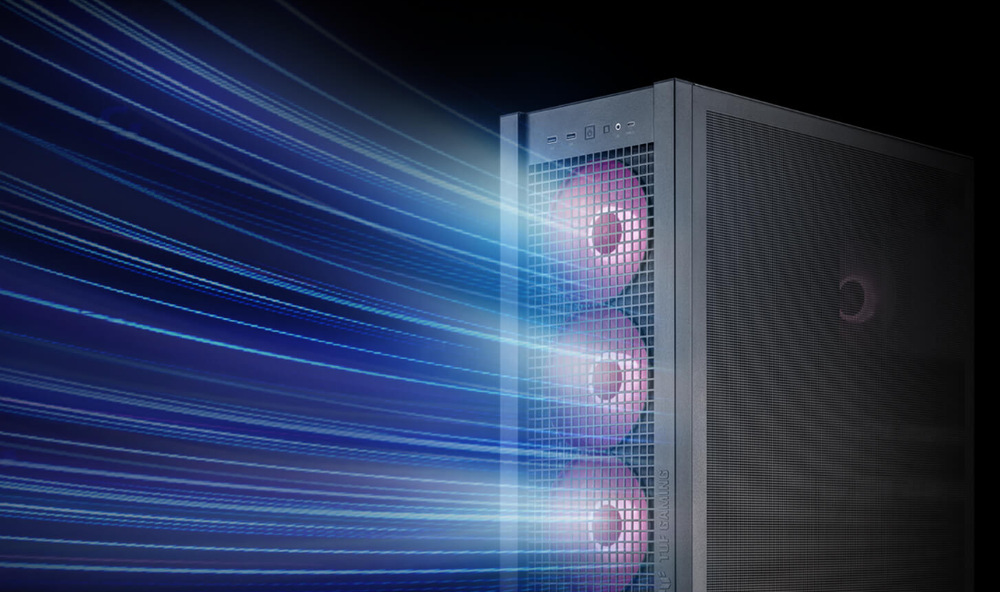 Case Asus TUF Gaming GT302 biela