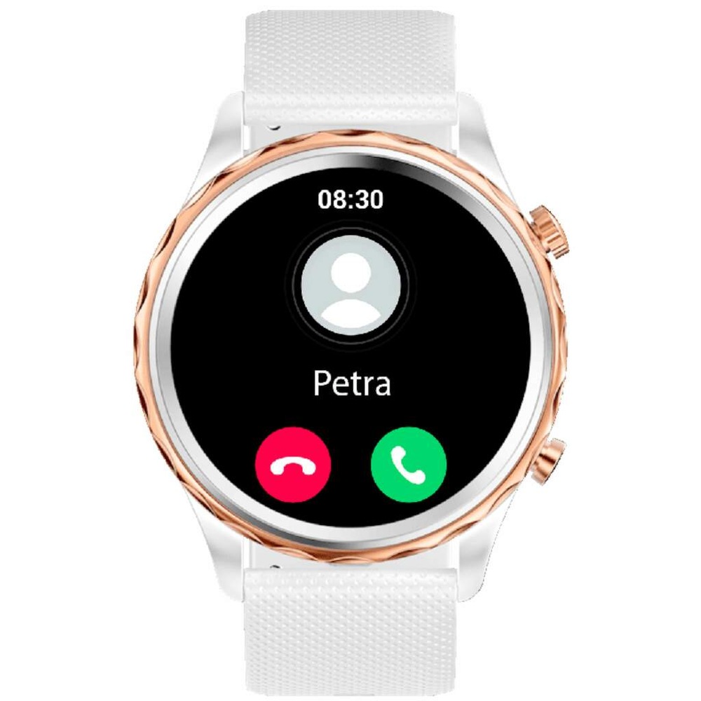 Inteligentné hodinky Carneo Queen HR+ - rosegold rose gold