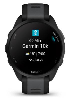 Inteligentné hodinky Garmin Forerunner 165 - Mist Grey / Whitestone Inteligentné hodinky Garmin Forerunner 165 - Mist Grey / Whitestone