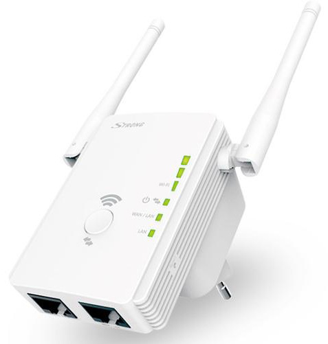 Wi-Fi extender Strong 300 biely Wi-Fi extender Strong 300 biely