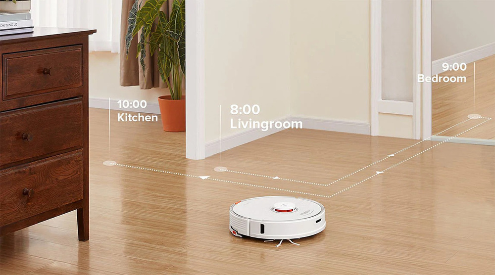Robotický vysávač Roborock S7+ White
