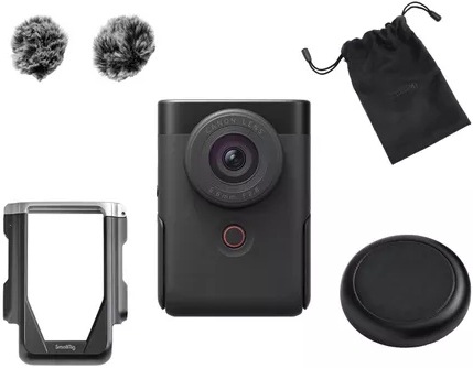 Canon PowerShot V10 Advanced Vlogging Kit, čierna