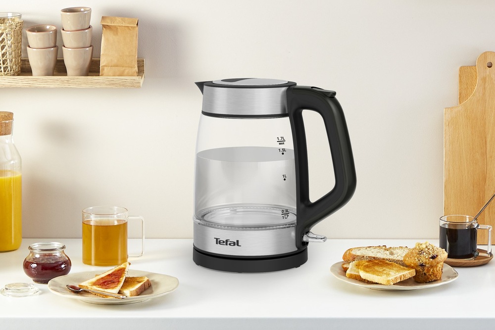 Rýchlovarná kanvica Tefal KI605830 Glass sklo „Tefal
