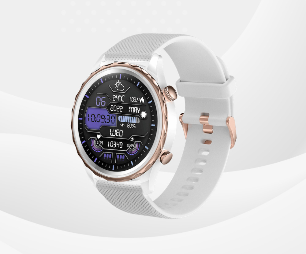 Inteligentné hodinky Carneo Queen HR+ - rosegold rose gold Inteligentné hodinky Carneo Queen HR+ - rosegold rose gold
