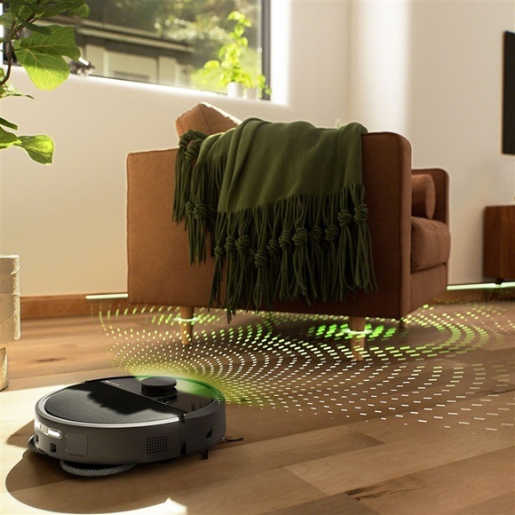 Robotický vysávač iRobot Roomba Plus 505 Combo + AutoWash dock (Black) čierny