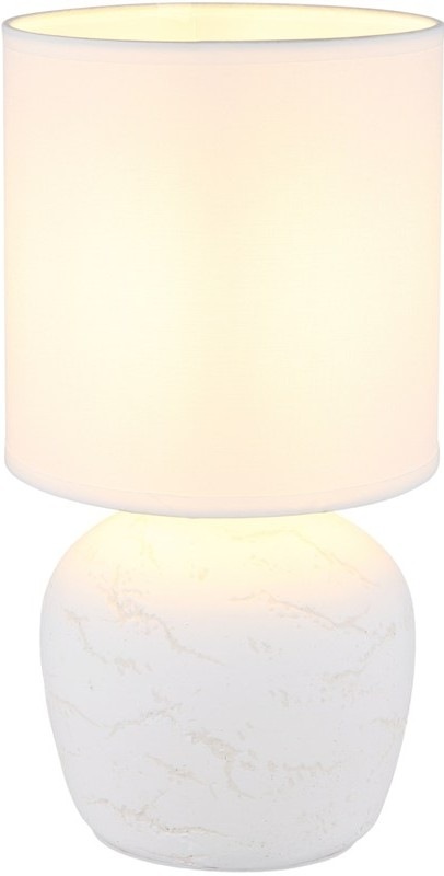 Stolová lampička GLOBO Marble s objímkou ​​E14