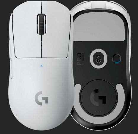 Myš Logitech Gaming PRO X Superlight biela