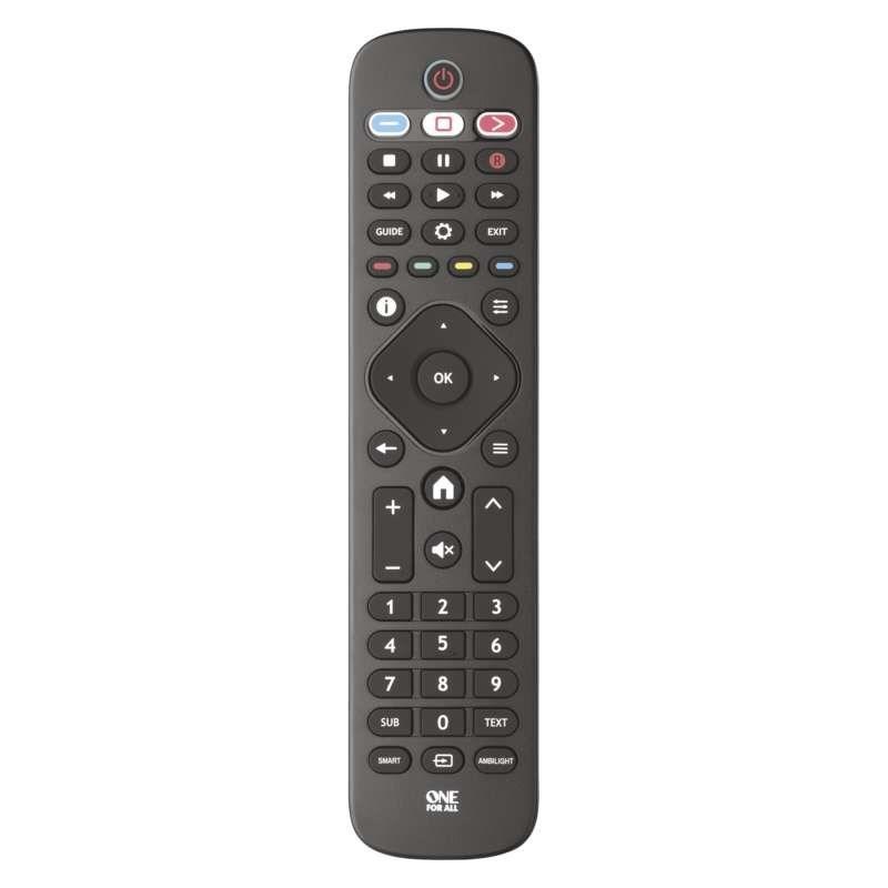 Diaľkový ovládač One For All pre TV Philips čierny