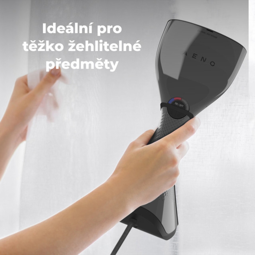 Ručný naparovač odevov AENO GS1 čierny/sivý AENO GS1