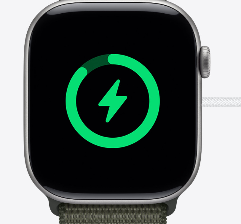 Inteligentné hodinky Apple Watch Series 11 GPS 42mm klavírne čierny hliník - čierny športový remienok - M/L