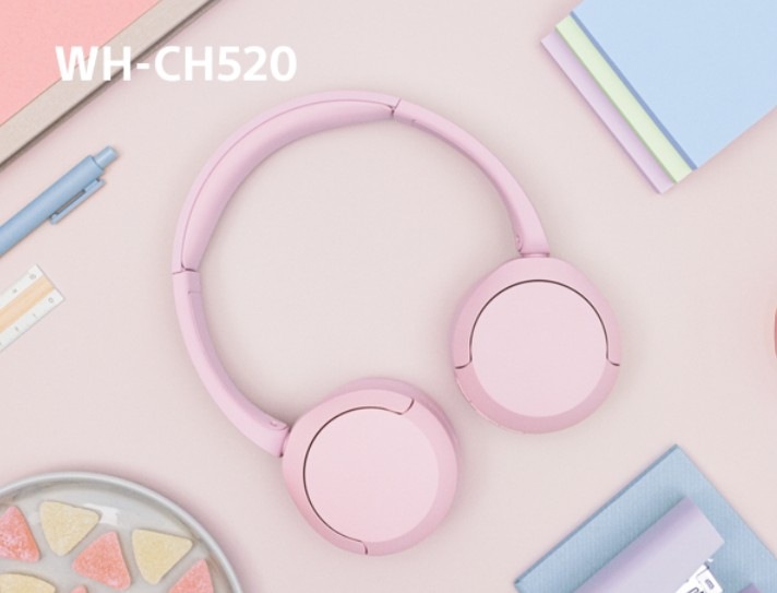 Slúchadlá Sony WH-CH520 ružová Slúchadlá Sony WH-CH520 - ružová
