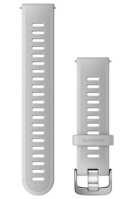 Remienok Garmin Quick Release (20 mm), silikonový biely Garmin 20 bílá