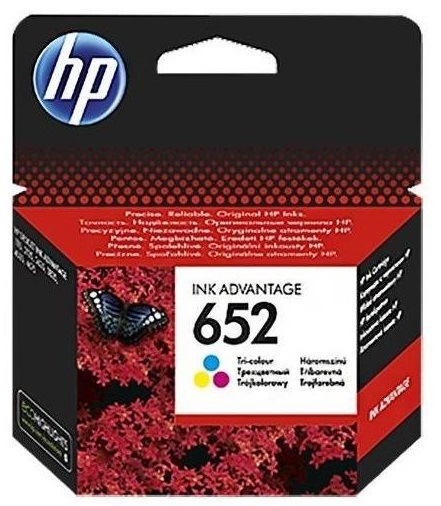 Cartridge HP 652, 200 strán - CMY viacfarebná